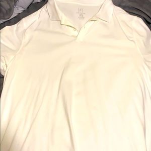 White polo shirt